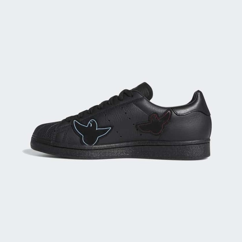 国内発送 関税込 MARK GONZALES × adidas SUPERSTAR ADV BLCAK Mark Gonzales x adidas Superstar ADV Shmoo Black | GX1488